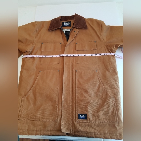 Walls Men's Blizzard Pruf Jacket Brown Large Tall Chest 42 -44  Quilt Lined - Picture 9 of 17